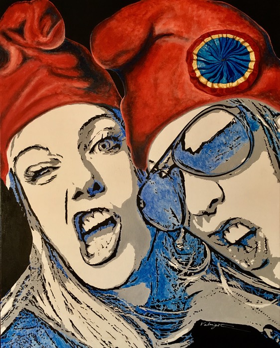 Marianne et Olympe 100x80